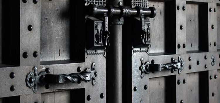 steel entry door repair in Williams