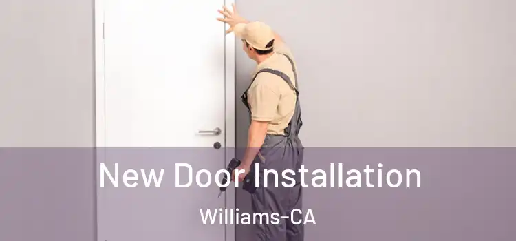  New Door Installation Williams-CA